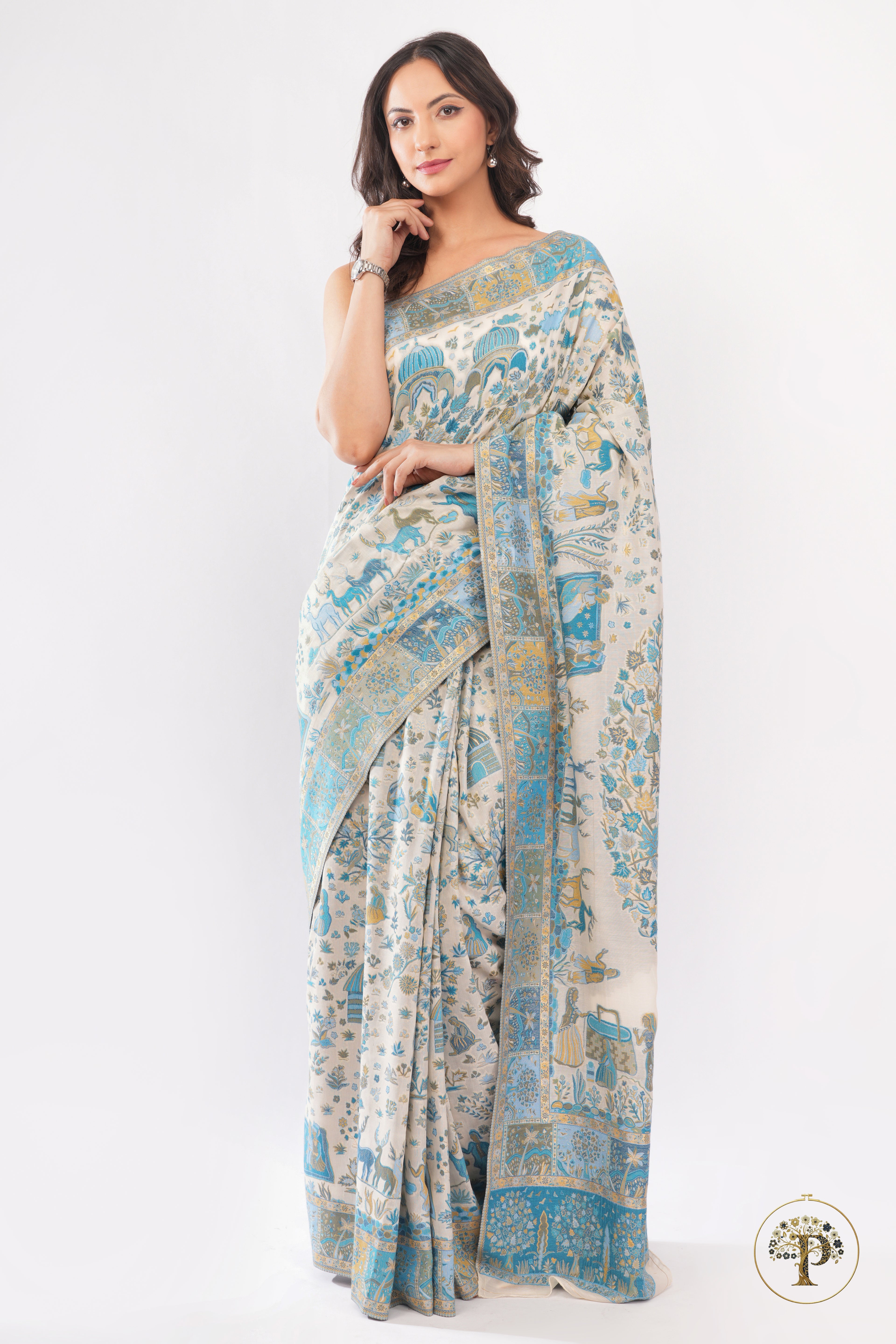 Chandni - The Tree of Life Saree