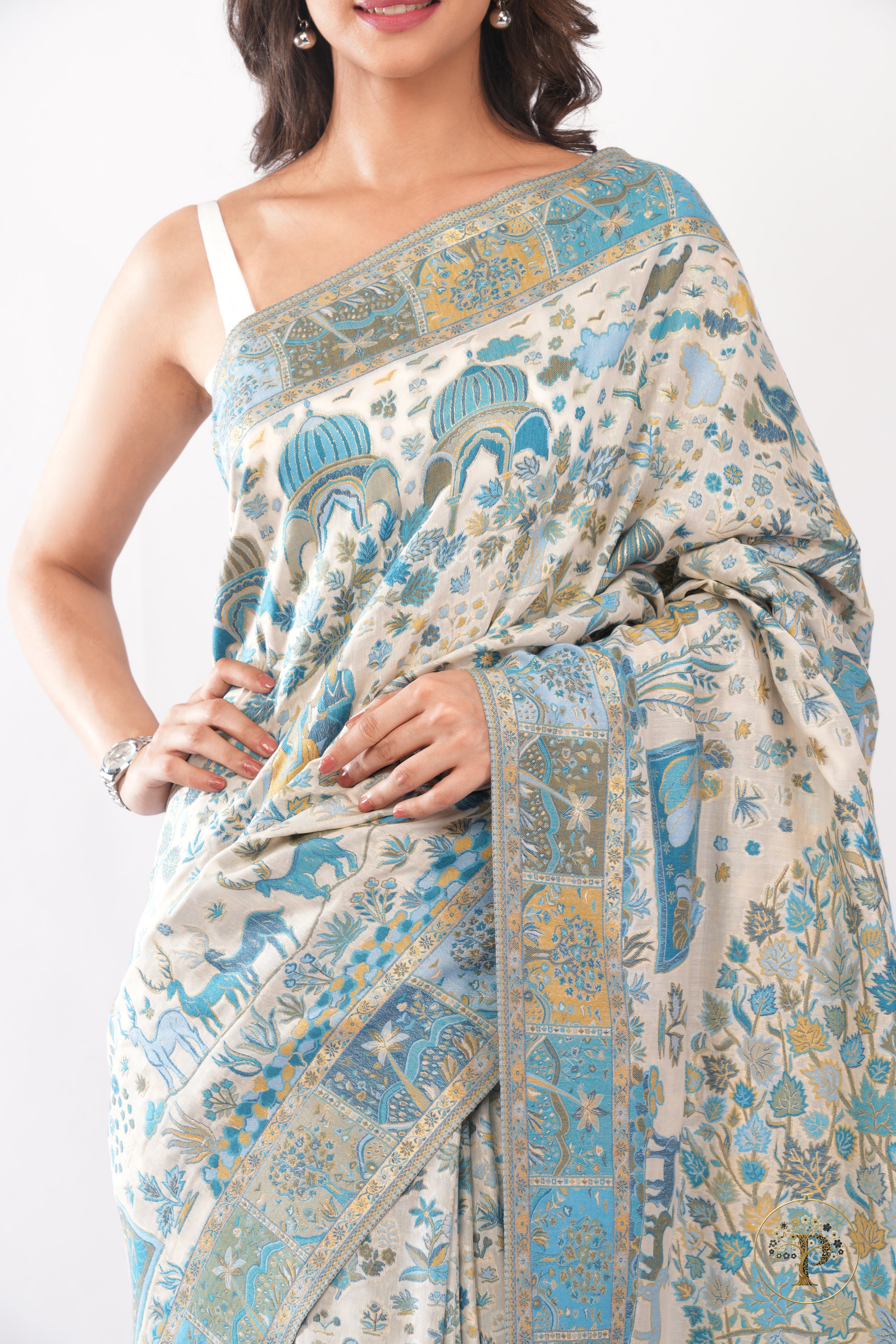 Chandni - The Tree of Life Saree