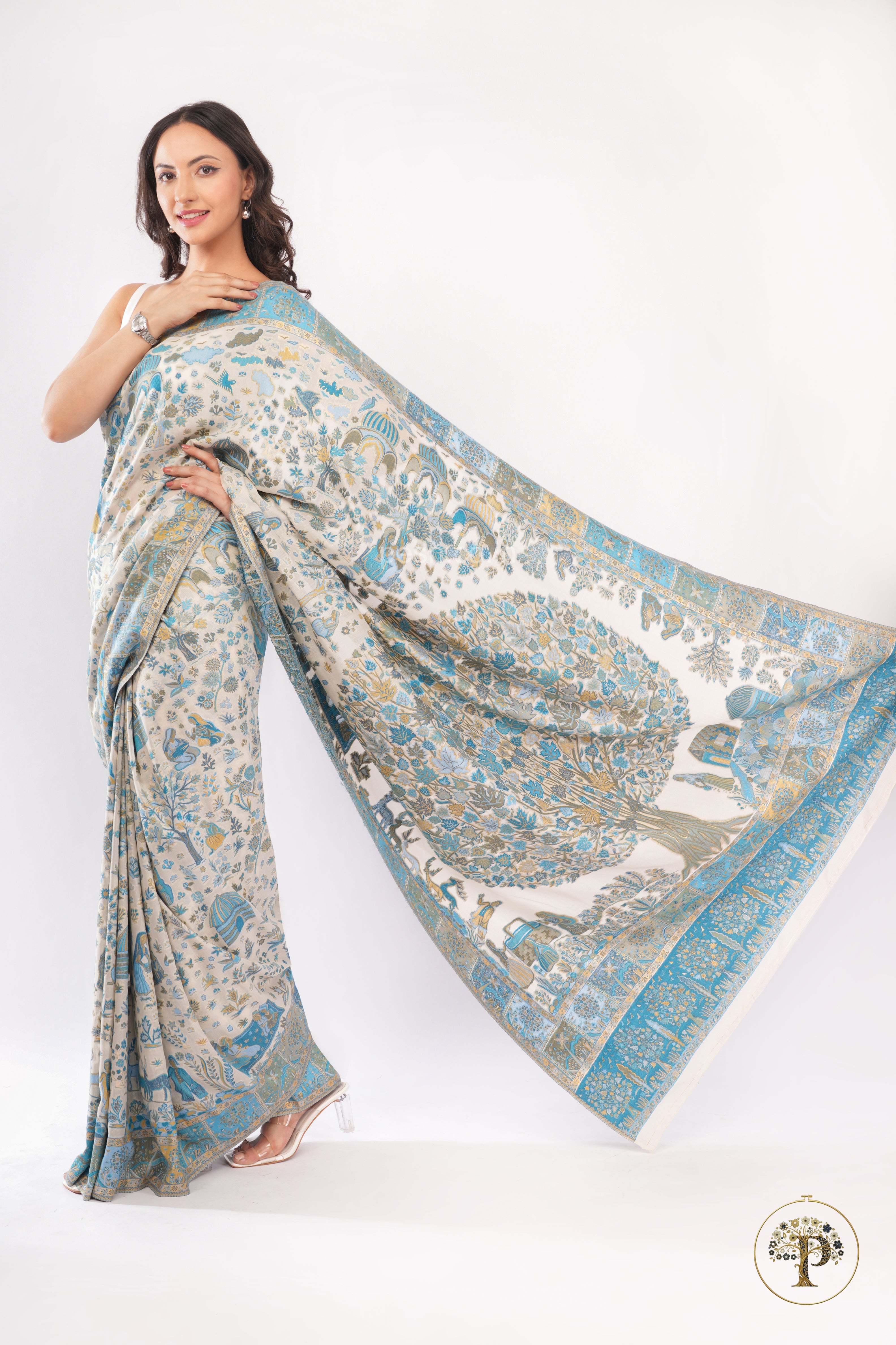 Chandni - The Tree of Life Saree