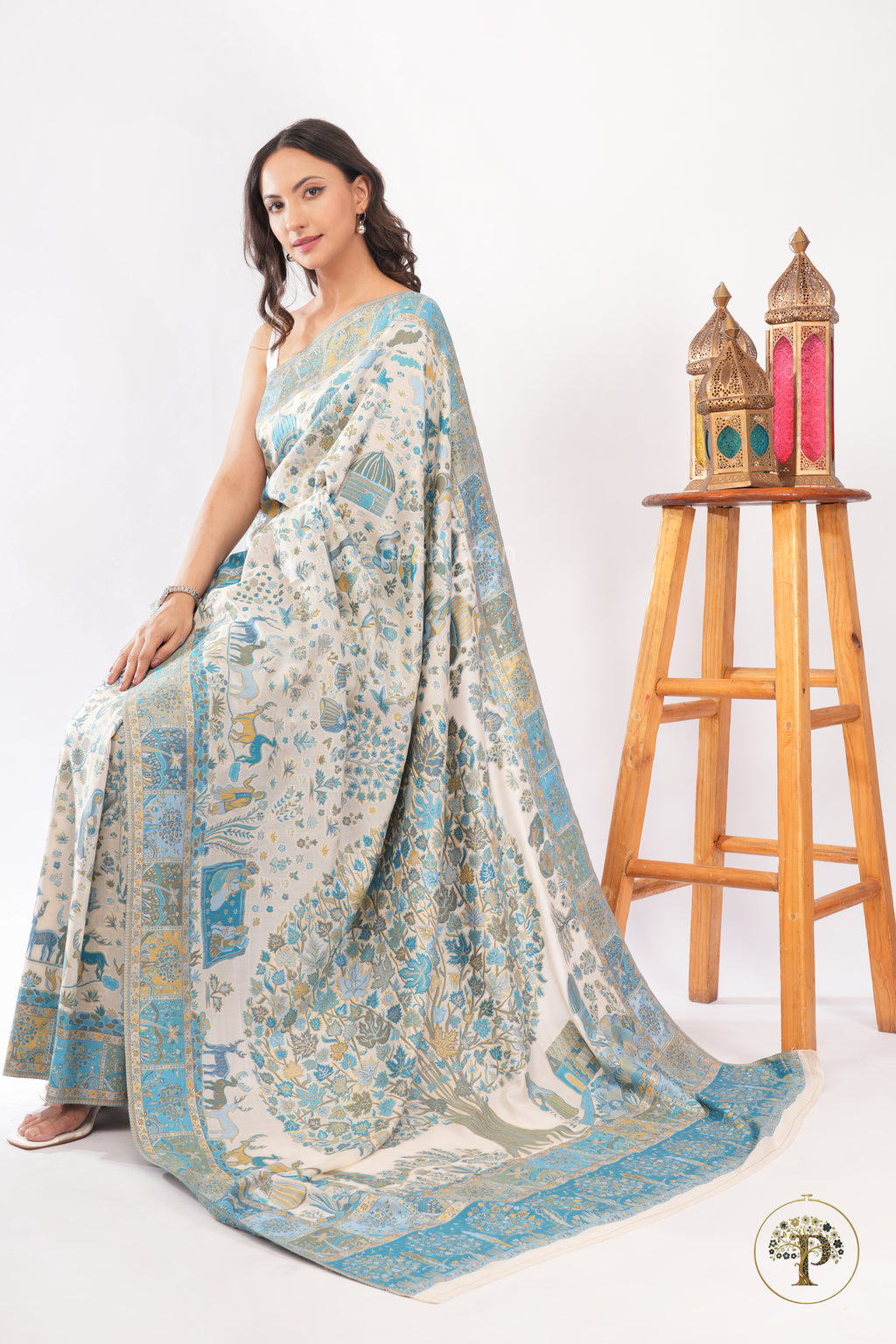 Chandni - The Tree of Life Saree