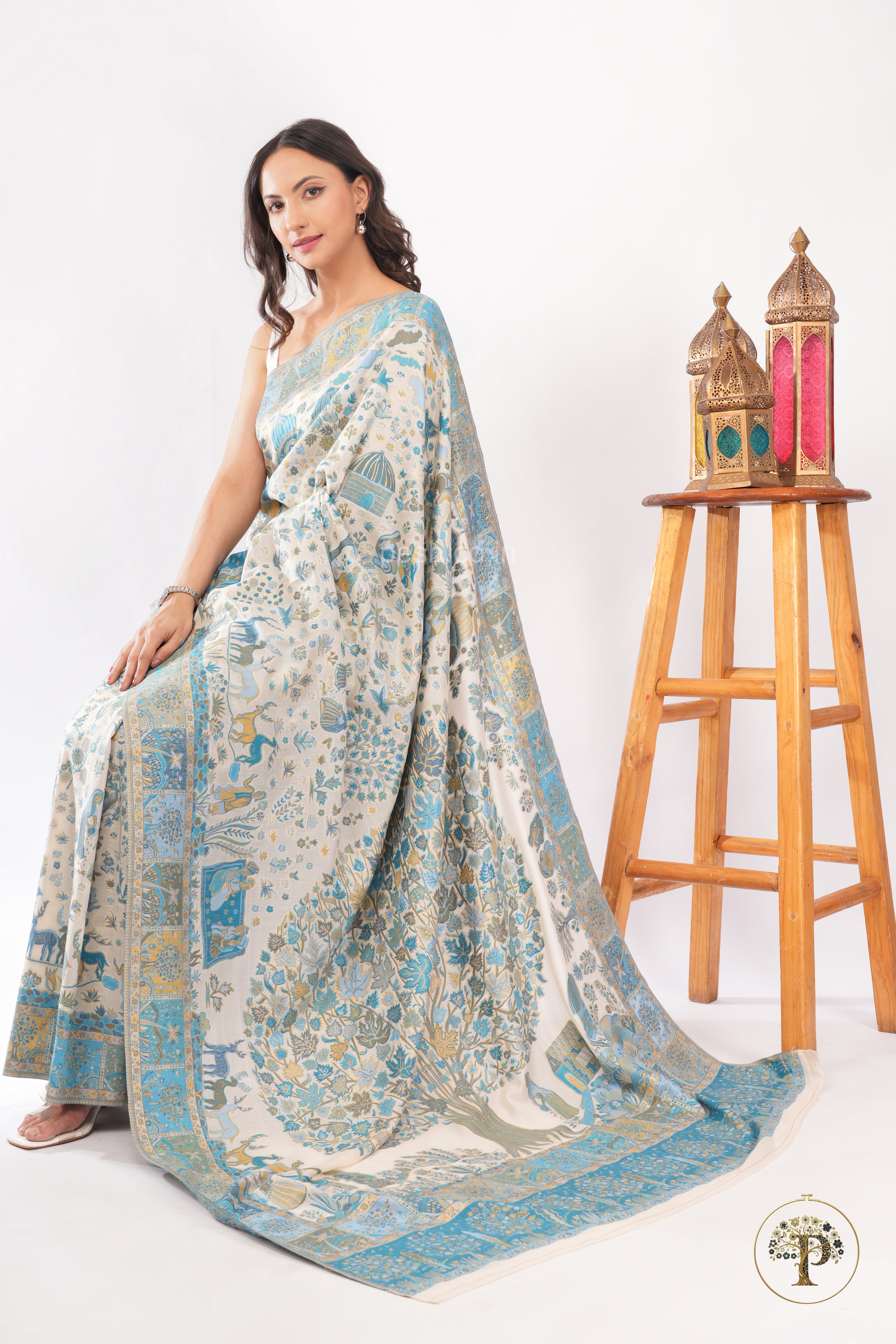 Chandni - The Tree of Life Saree