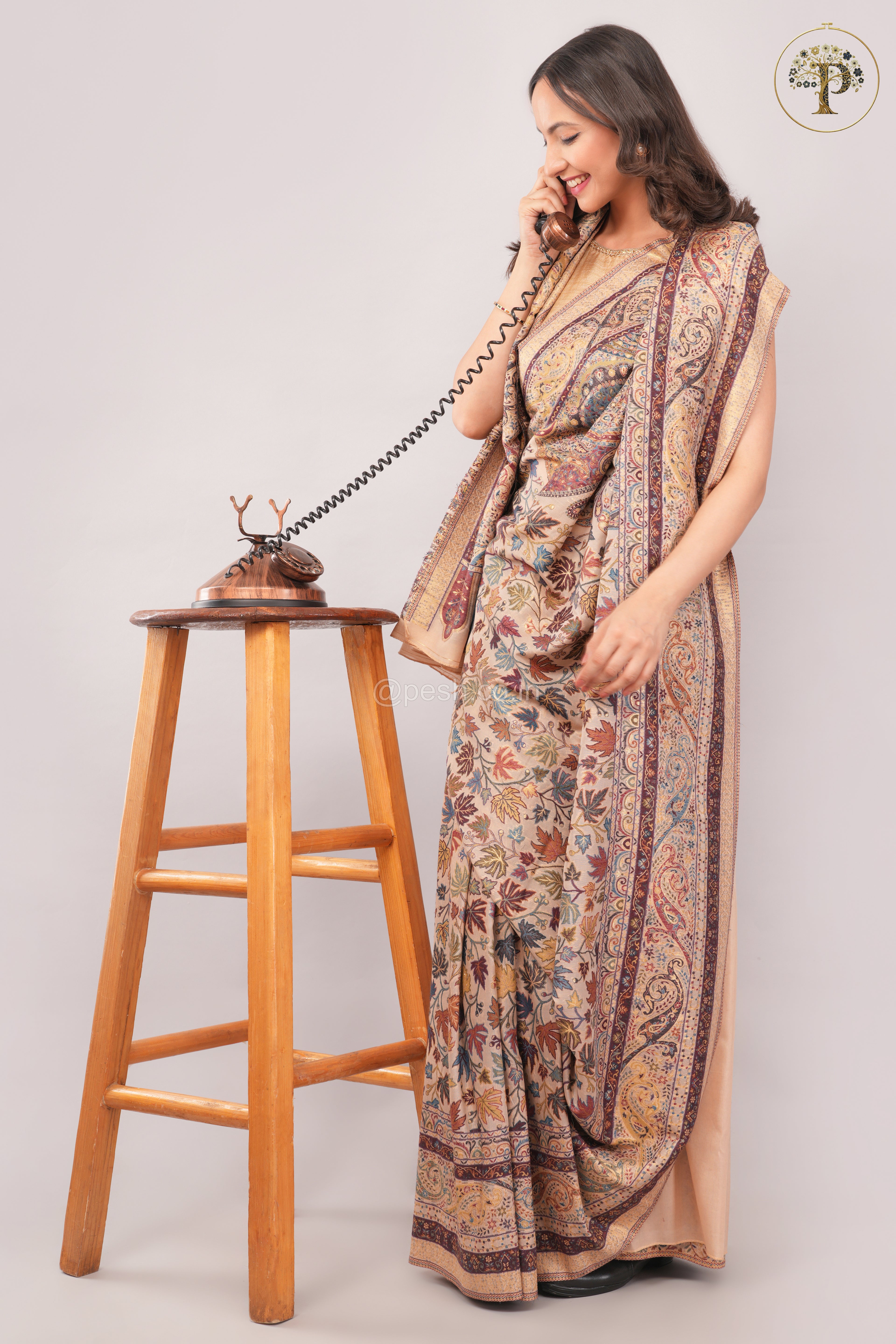 Zareen Kashmiri Kani Saree