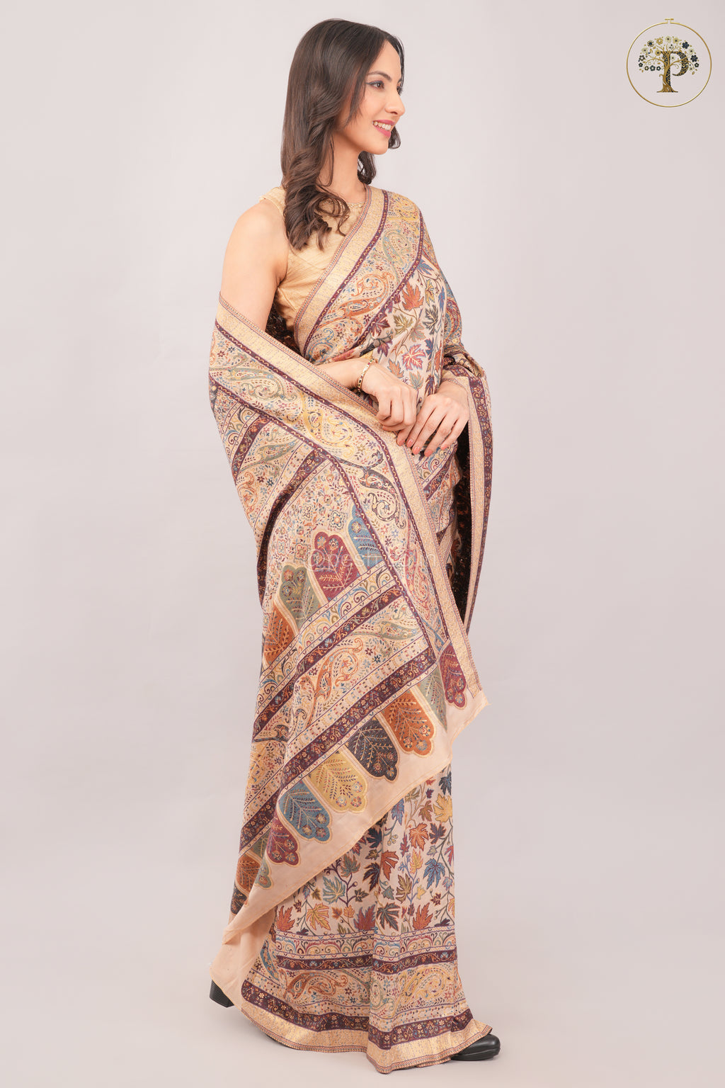 Zareen Kashmiri Kani Saree
