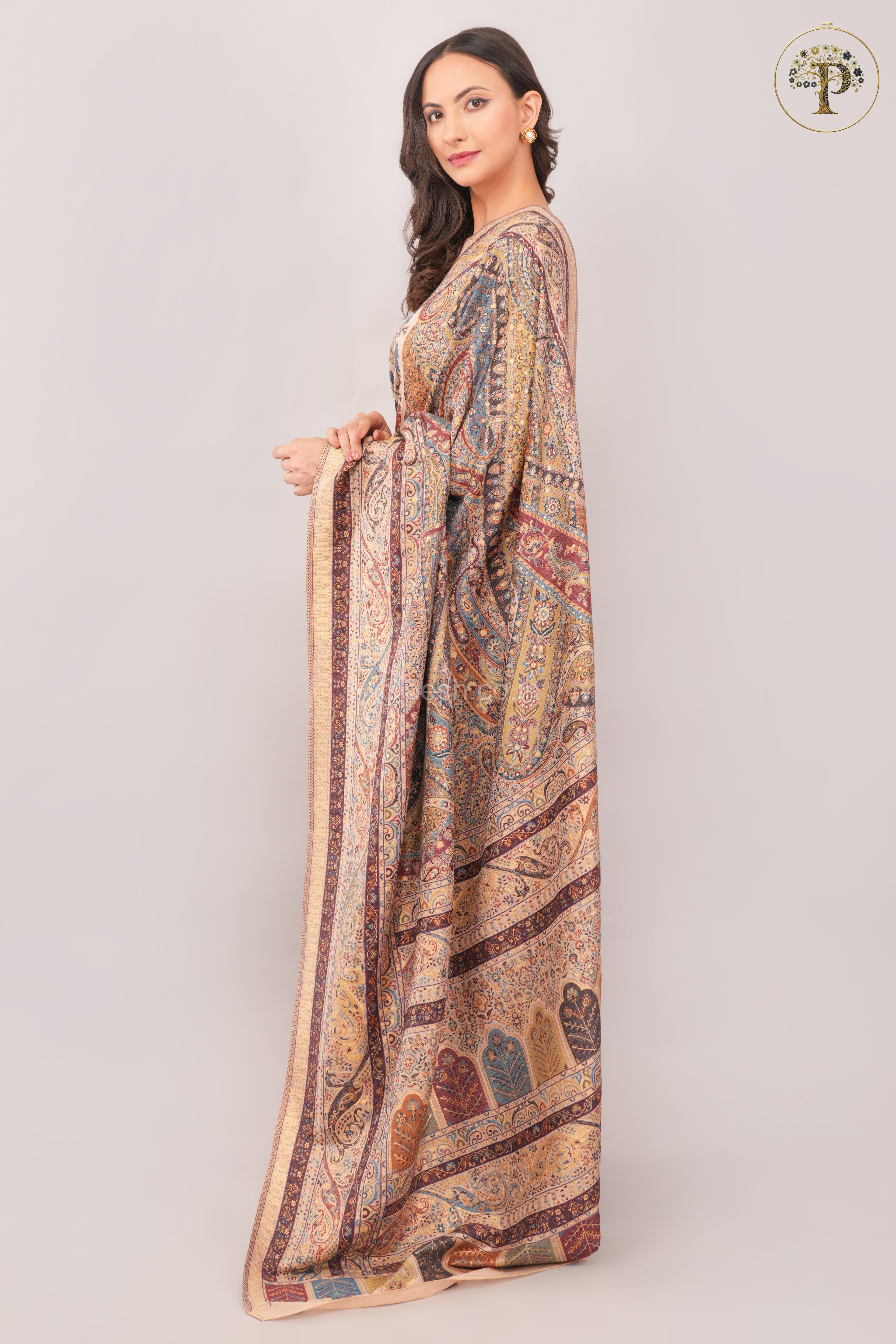 Zareen Kashmiri Kani Saree
