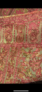 Pista Green Kashmiri Kani Silk Saree